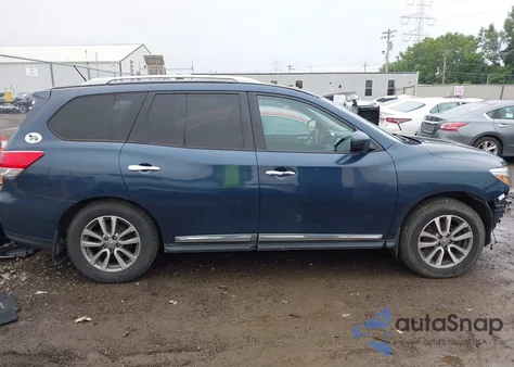 2014 Nissan Pathfinder Sl from USA, damaged, VIN 5N1AR2MM9EC711118